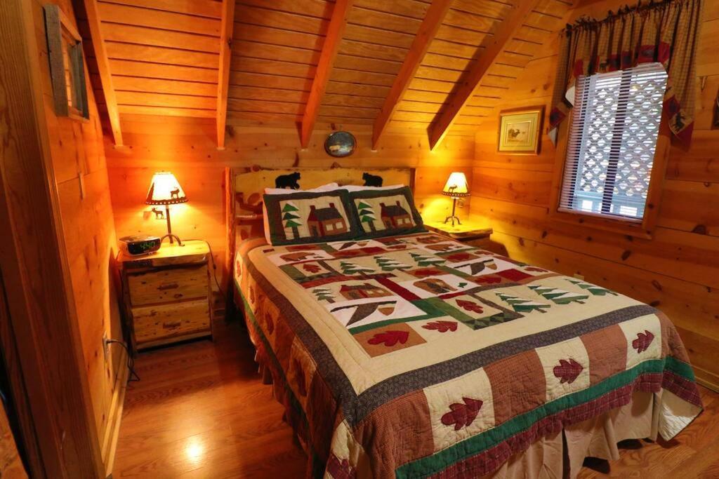 Cute Updated Mountain Cabin Fireplace #3 Helen Eksteriør billede